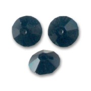 Peonzas aplanadas Swarovski 5305 6 mm Jet x20