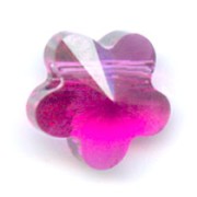 Flor Swarovski 5744 6 mm Fucsia x1
