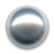 Cabochon Nacré Swarovski 5817 10 mm Perla Gris Claro x1