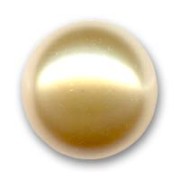 Cabochon Nacré Swarovski 5817 10 mm Oro Perla x1|raw }}