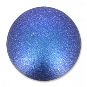 Cabujón Nacré Swarovski 5817 8 mm Perla Azul Oscuro Iridiscente