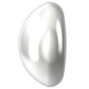 Cabochon Nacré Swarovski 5817 6 mm - Cristal Moonlight Pearl x1