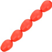 Perlas Swarovski 5821 11x8 mm - Cristal Rojo Neón Perla x5