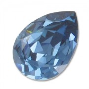 Cabujón Swarovski 4320 14x10 mm Azul Denim x1