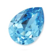 Cabuchón Swarovski 4320 8x6 mm Aquamarine x1