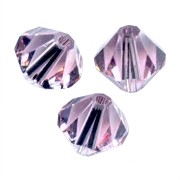 Light Amethyst - Toupies en cristal PureCrystal 5328 4 mm Light Amethyst x50 Toupies en cristal PureCrystal 5328 4 mm Light Amethyst x50