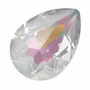 Cabujón Swarovski 4320 14x10 mm Cristal Gris Claro DeLite x1
