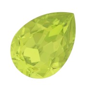 Cabujón Swarovski 4320 10x7 mm - Verde cítrico x1