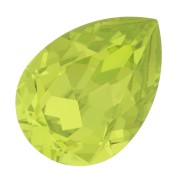Cabujón Swarovski 4320 14x10 mm - Verde cítrico x1
