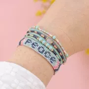 Separadores 4 mm dorado con oro fino x20