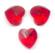 Swarovski 6228 corazones 10.3x10 mm Light Siam AB x6|raw }}