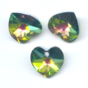 Corazón Swarovski 6228 14.4x14 mm Cristal Vitrail Mediano x1