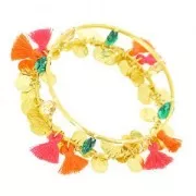 Cequies ajados 10 mm bronce x6