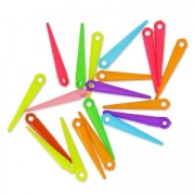 Surtido de pendientes spikes 23 mm Multicolor x20|raw }}