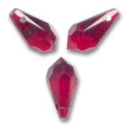 Swarovski 6000 11x5,5 mm Siam gotas x8