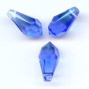 Swarovski 6000 11x5,5 mm Zafiro gotas x8