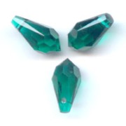 Swarovski 6000 11x5.5 mm Esmeralda gotas x8|raw }}