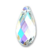 Swarovski 6010 21x10.5 mm Cristal AB gota x1