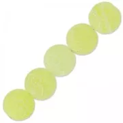 Cuentas Cracked Ágata 6 mm Jonquil x15