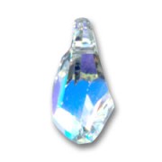 Swarovski Polygon Drop 6015 17 mm Cristal AB x1