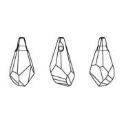 Swarovski Polygon Drop 6015 17 mm Cristal AB x1