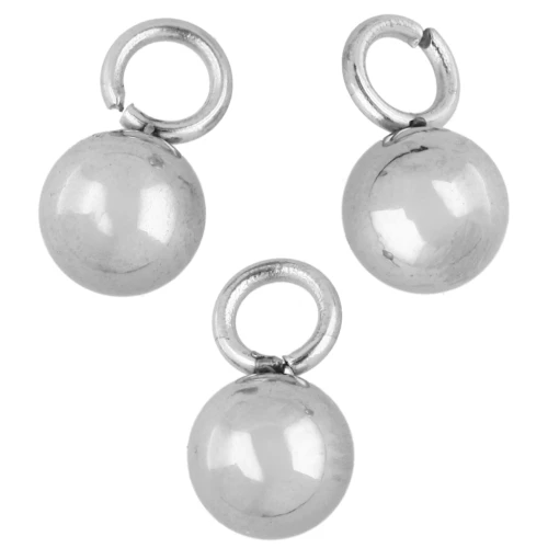 Dijes de bola de 4 mm para alargador de cadena - Acero inoxidable x10