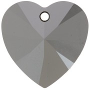 Corazón Swarovski 6228 28 mm - Cristal Azul Bermuda x1