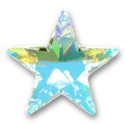 Swarovski star 6714 40 mm Cristal AB x1