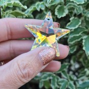 Swarovski star 6714 40 mm Cristal AB x1