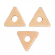 Triangulos en cerámica 7 mm Light Peach mat x10
