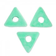 Triangulos en cerámica 7 mm Mint mat x10|raw }}