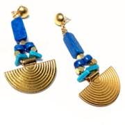 Triangulos en cerámica 7 mm Mint mat x10