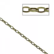 Cadena eslabo 2.7 mm bronze x 1m