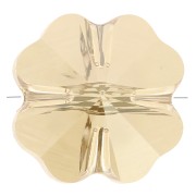 Swarovski Trébol 5752 12 mm - Cristal Sombra Dorada x1
