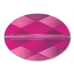 Swarovski ovalado 5050 14x10 mm Fucsia x1