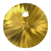 Swarovski 6428 Colgante 6 mm - Topacio dorado x1