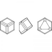 Cabujón Swarovski 4841 4 mm Cristal Vitrail Light x1