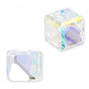 Cabujón Swarovski 4841 4 mm Cristal AB x1