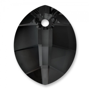 Swarovski Pure Leaf 6734 23 mm Azabache x1