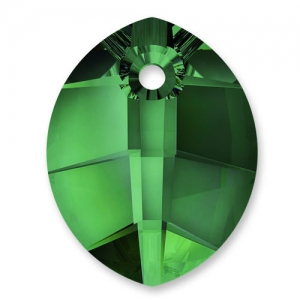 Swarovski Pure Leaf 6734 14 mm Verde musgo oscuro x1