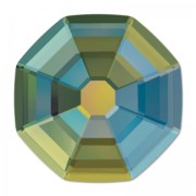 Solaris Swarovski 2611 10 mm Cristal Verde Iridiscente x1