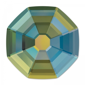 Solaris Swarovski 2611 10 mm Cristal Verde Iridiscente x1