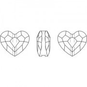 Love Bead Swarovski 5741 8 mm Cristal x1