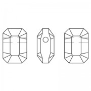 Péndulo Swarovski 5514 10 mm Jet x1