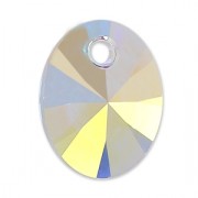 Mni ovalado Colgante Swarovski 6028 8 mm Cristal AB x1|raw }}