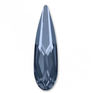 Cabujón Swarovski 4331 Prismático 11 mm Azul Denim x1