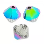 Toupies en cristal PureCrystal 5328 4 mm Crystal Scarabaeus Green x50