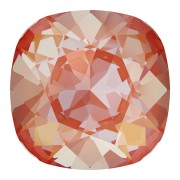 Cabujón Swarovski 4470 10 mm Cristal Naranja Brillo DeLite x1