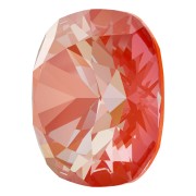Cabujón Swarovski 4470 12 mm Cristal Naranja Brillo DeLite x1