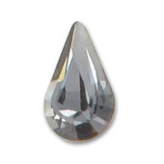 Pera Swarovski 4328 10x6 mm Cristal Plata Noche|raw }}
